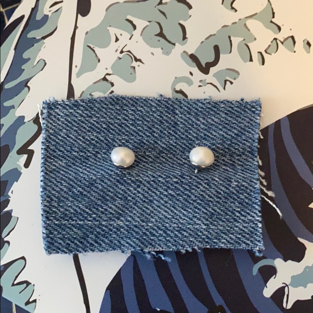 Pearl Stud Earrings